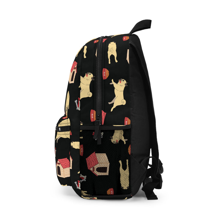 Pug Haus Backpack - Pugs in the Dog House School or work bag