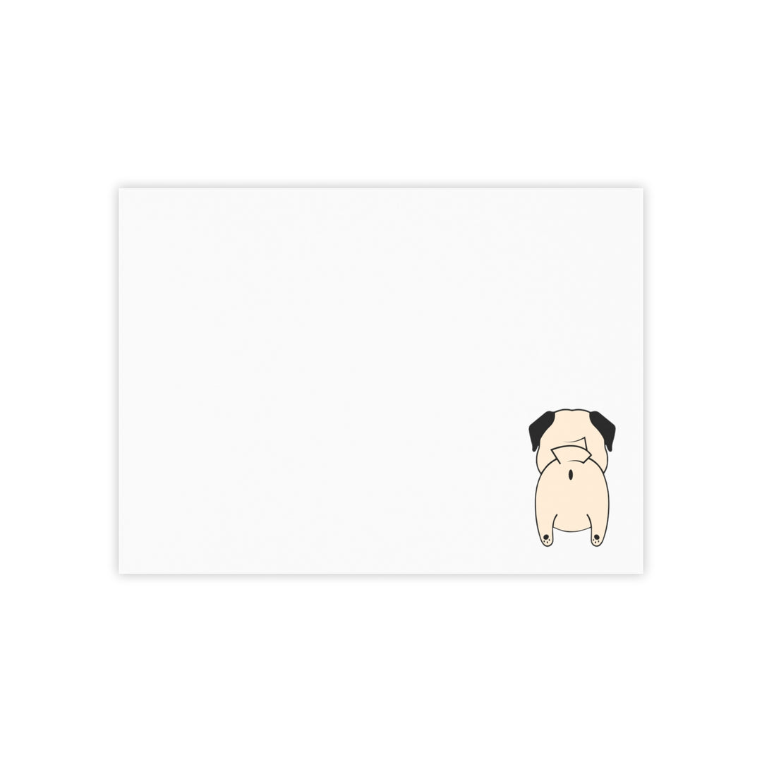 Pug Butt Post-it® Note Pads Pug Life
