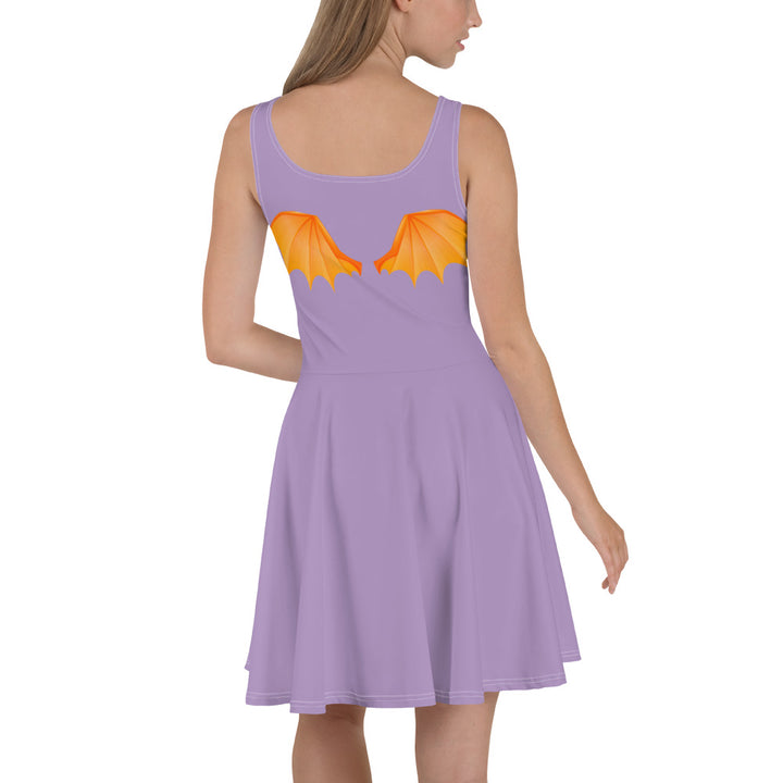 Purple Athletic Skater Dress