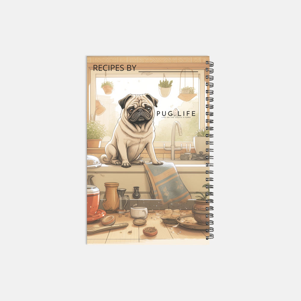 Pugs in the Kitchen Recipe Book Pug Life