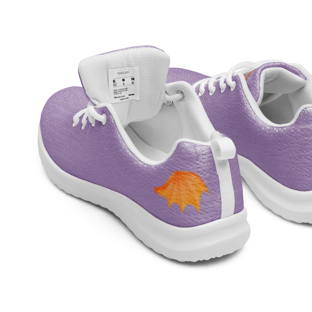 Women’s Purple winged athletic shoes