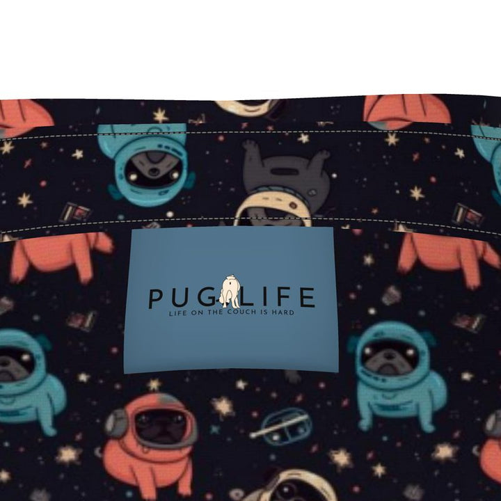 Space Pug Aloha Camp Shirt Pug Life