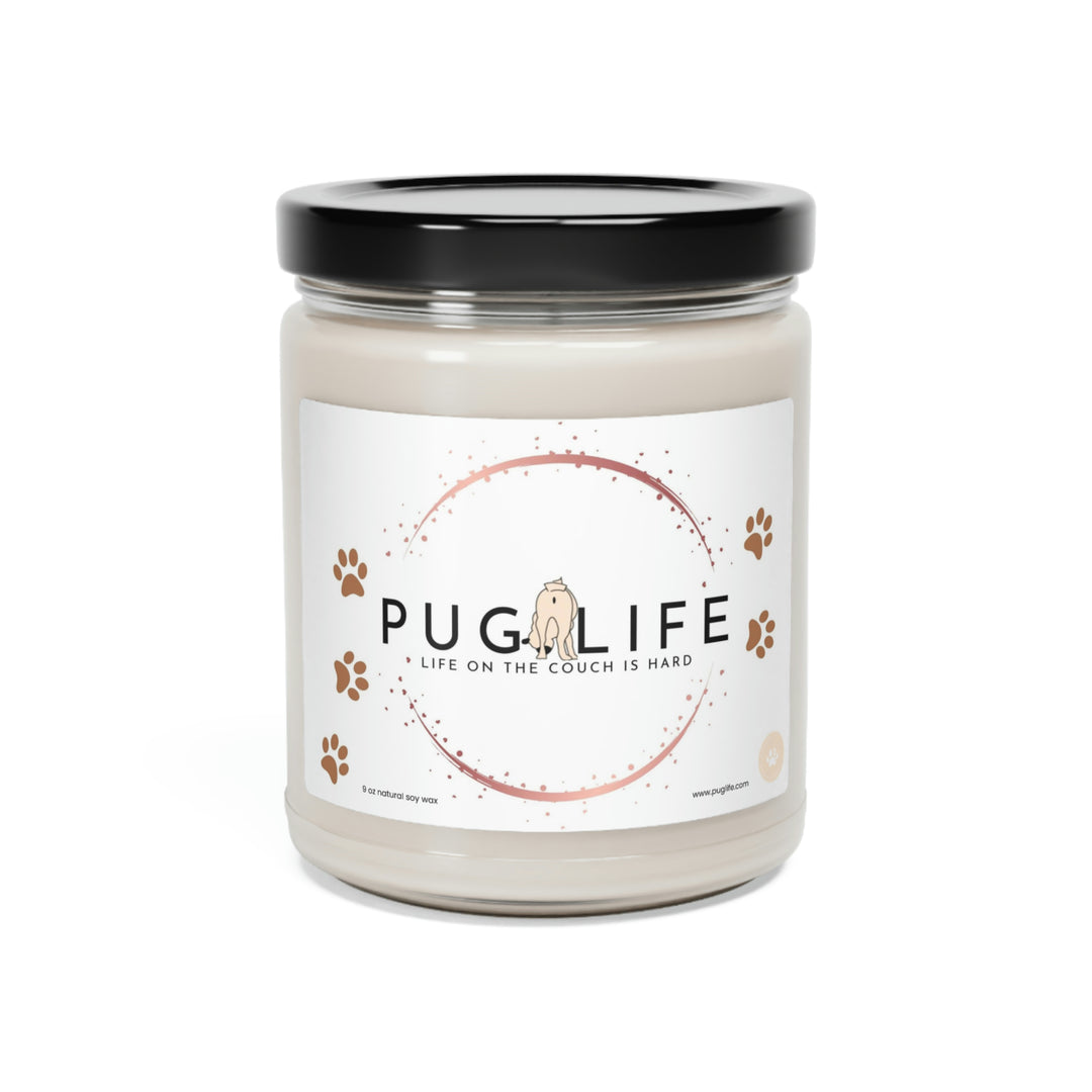 Pug Life Logo Candle Pug Life
