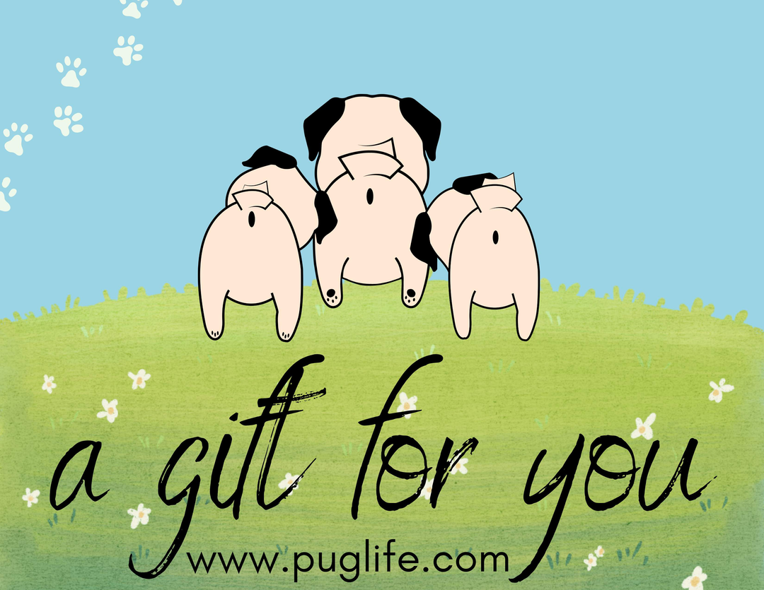 Pug Life Gift Card Pug Life