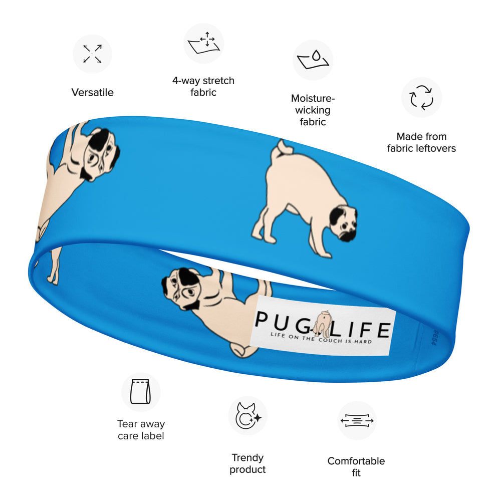Pug Life Headband Pug Life