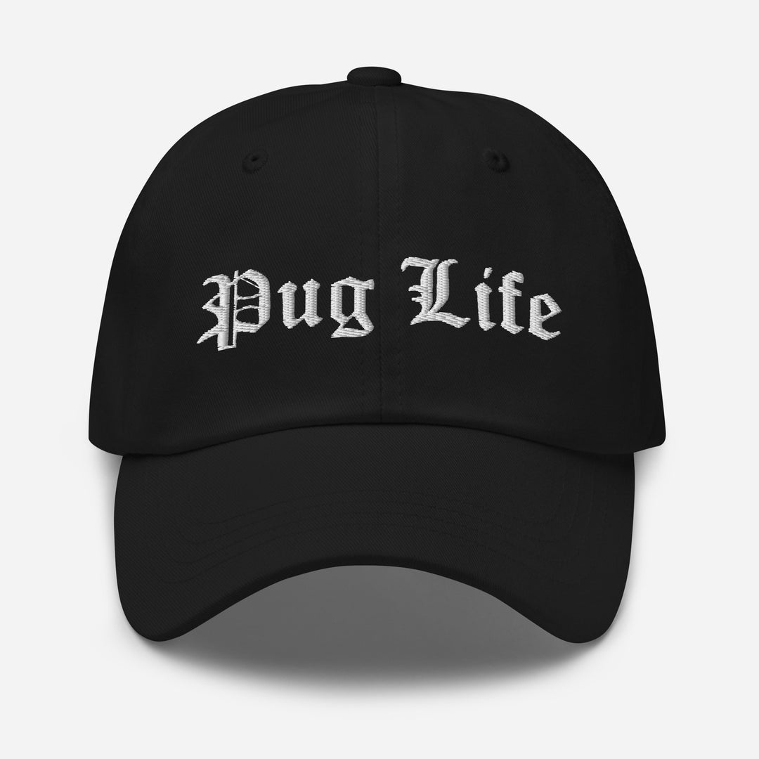 OG Pug Life Embroidered Low Profile Dad Hat Pug Life