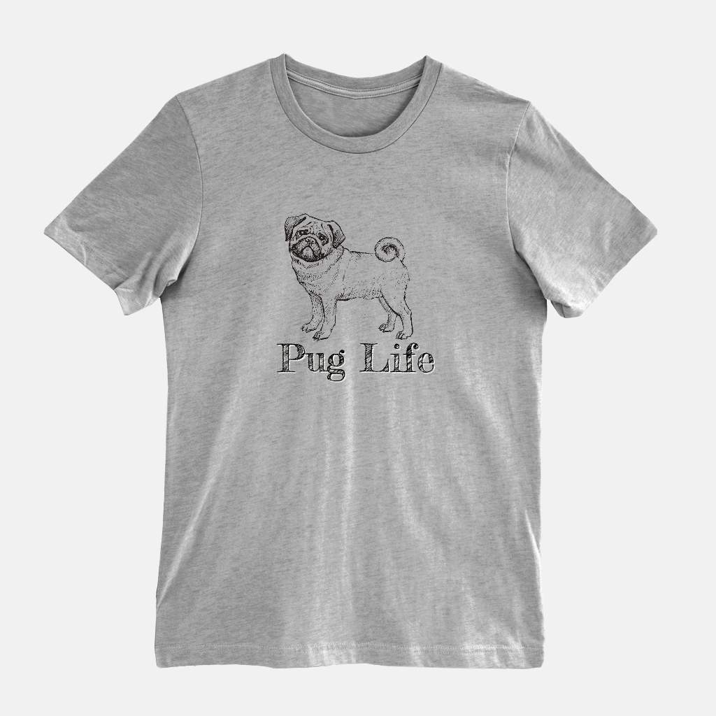 Sketchy Pug Life Unisex Tee Pug Life