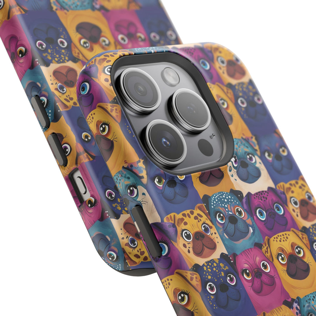 Wild Pugs Magnetic Tough Phone Cases, MagSafe Compatible