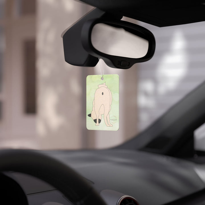 Pug Butt Car Air Freshener