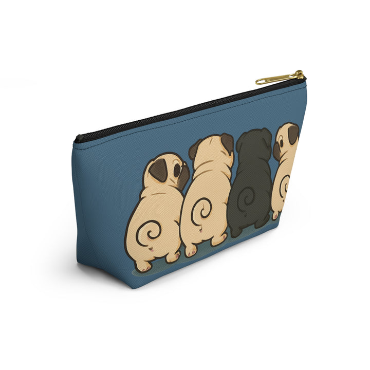 Pug Butt Party Accessory Pouch — Cute Pugs Makeup & Pencil Bag