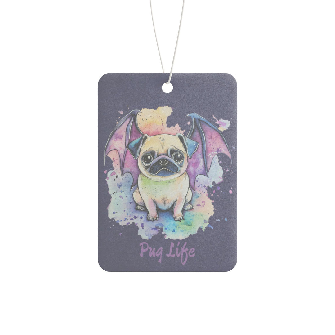 Bat Pug Car Air Freshener