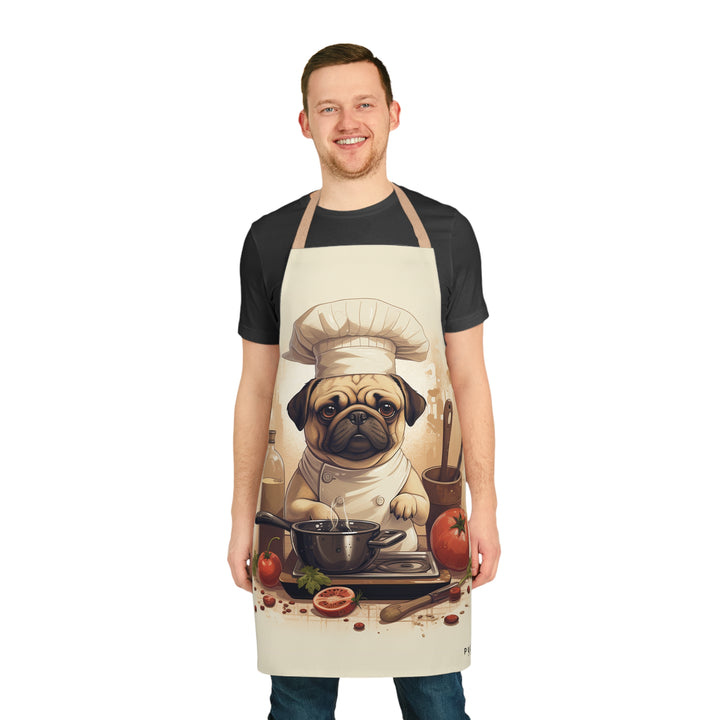 Chef Pug Apron Pug Life