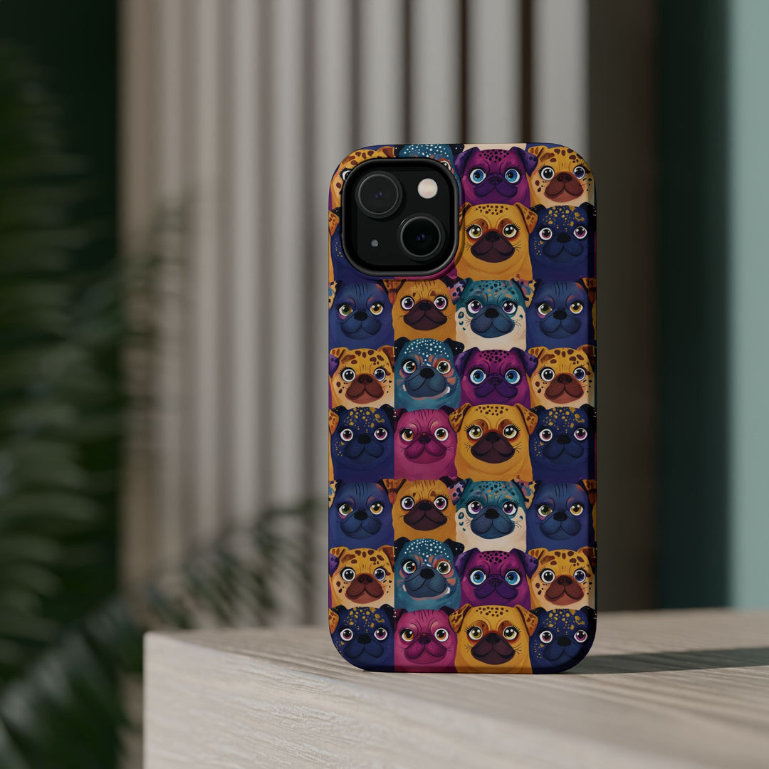 Wild Pugs Magnetic Tough Phone Cases, MagSafe Compatible