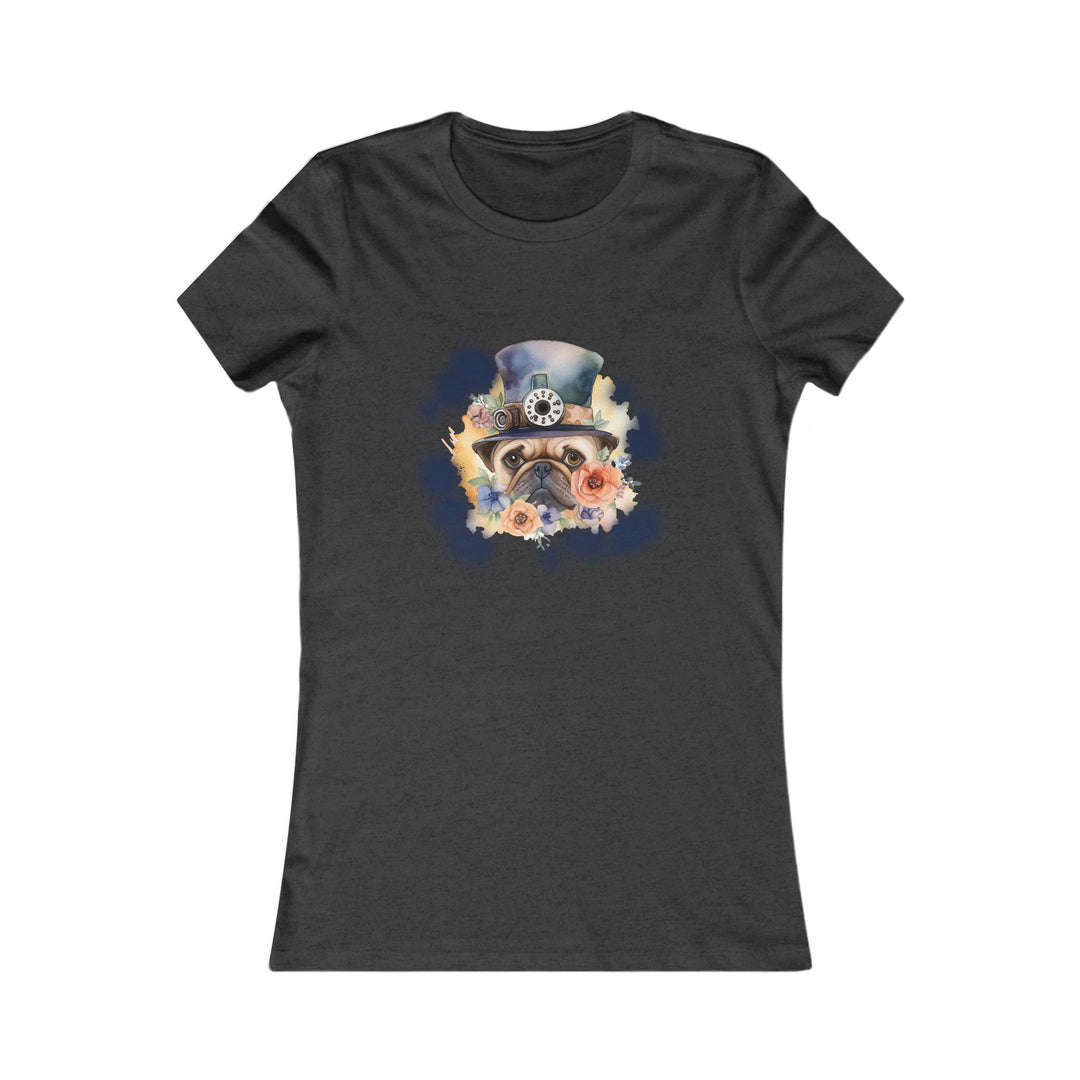 Steampunk Pug Slim Fit Favorite Tee