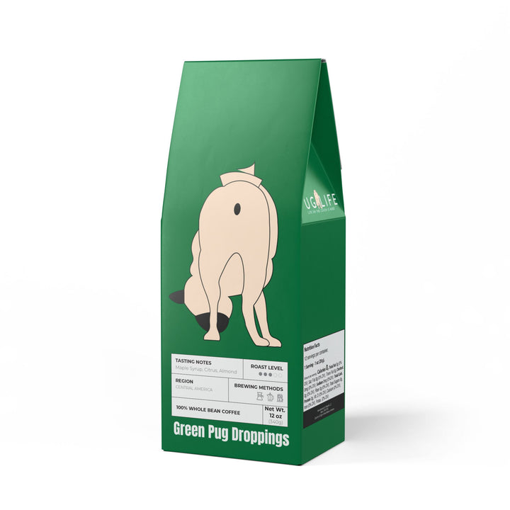 Green Pug Droppings Coffee Blend (Medium Roast)