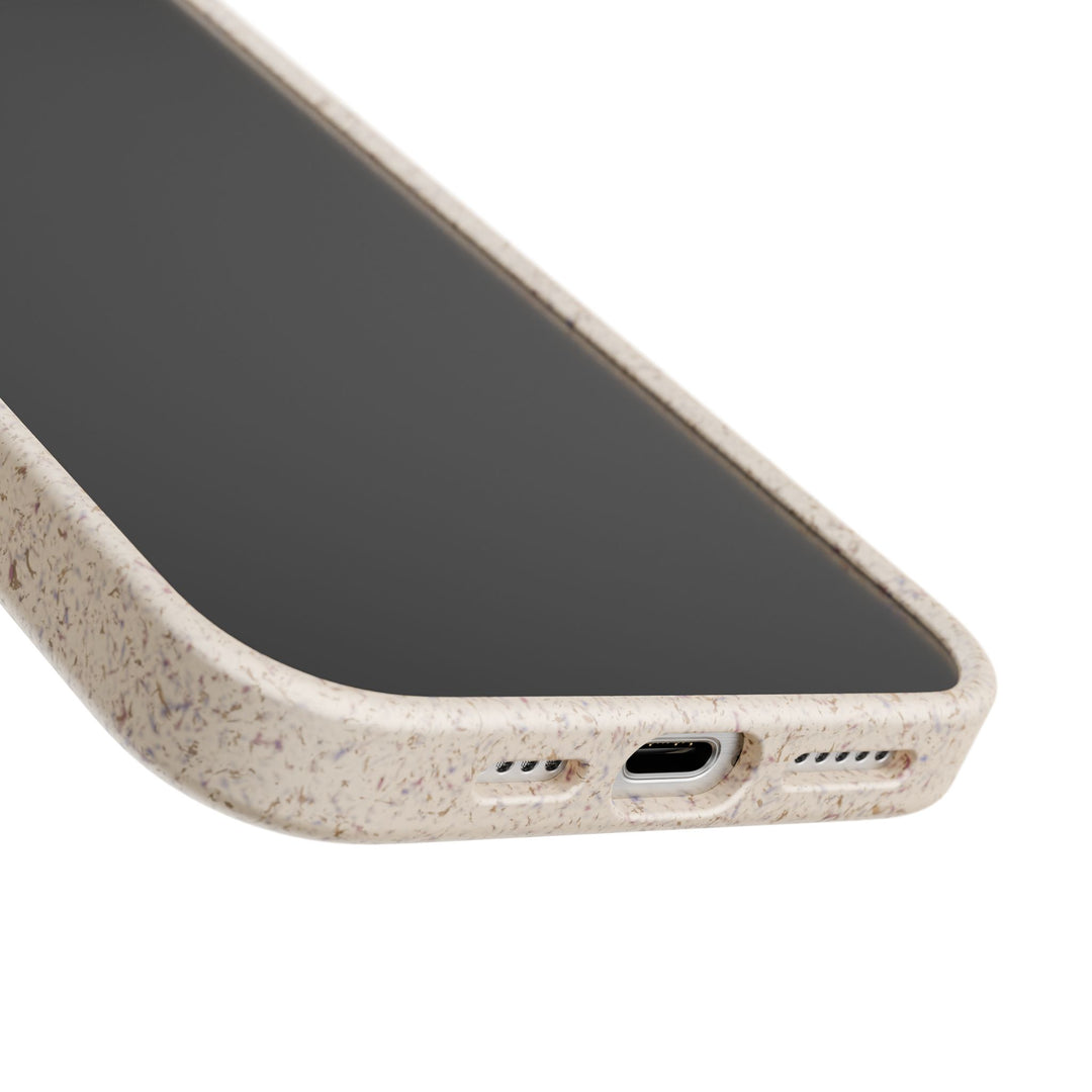 One Eyed Pug Biodegradable Phone Case