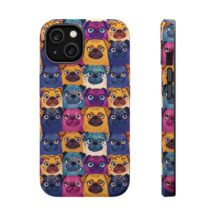 Wild Pugs Magnetic Tough Phone Cases, MagSafe Compatible