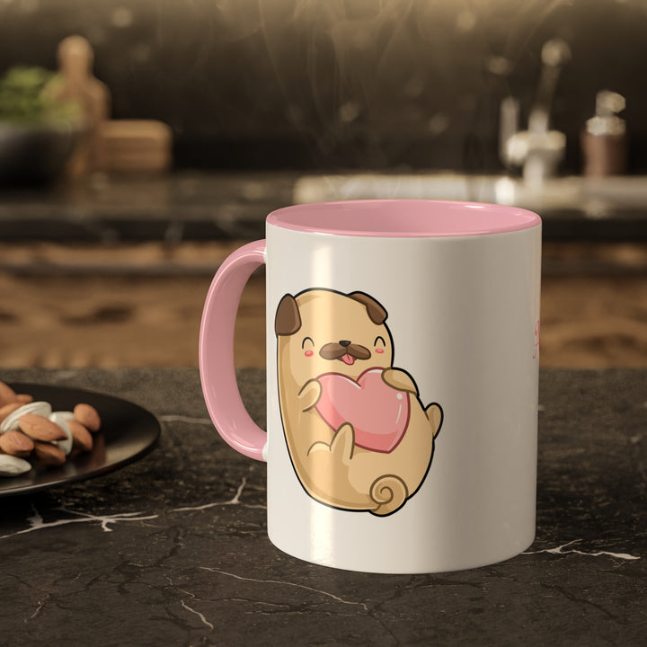 All You Need is Love and a Pug 11 oz Mug