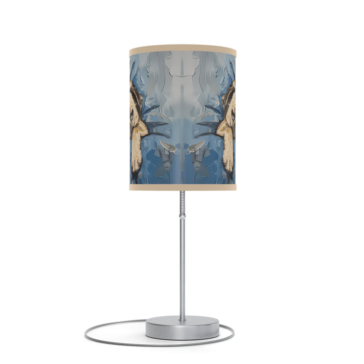 Sleeping Pug Table Lamp on Stand