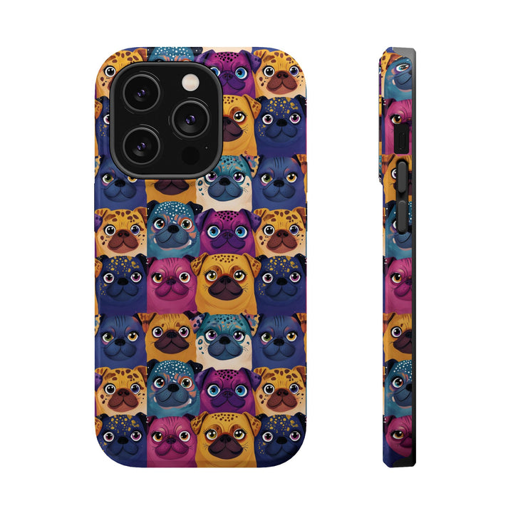 Wild Pugs Magnetic Tough Phone Cases, MagSafe Compatible