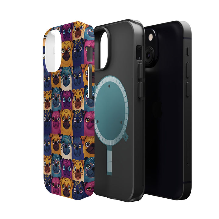 Wild Pugs Magnetic Tough Phone Cases, MagSafe Compatible