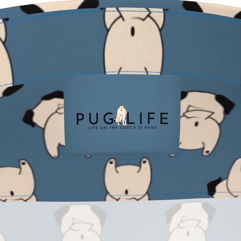 Pug Butt Aloha Shirt