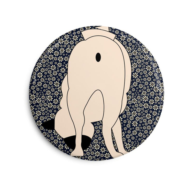 Pug Butt Magnet Set of Five