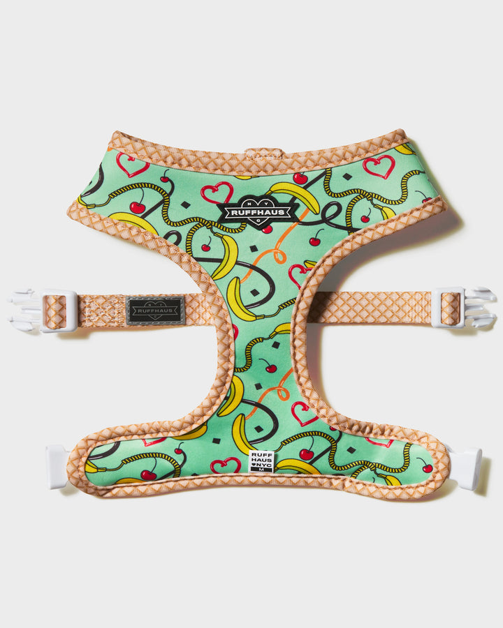Sprinkle Me Blue Reversible Harness