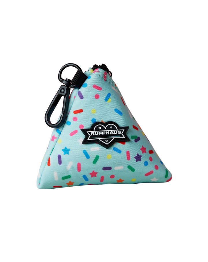 Sprinkle Me Blue Poop Bag Holder