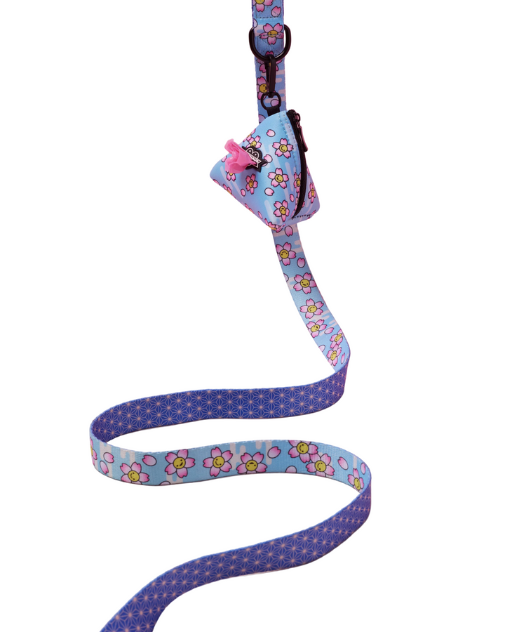 Smiling Sakura Dog Leash