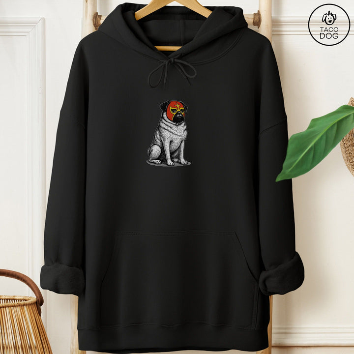 Pug Luchador Hoodie