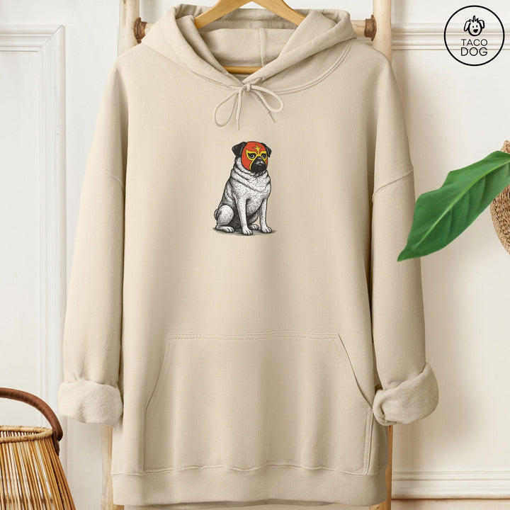 Pug Luchador Hoodie