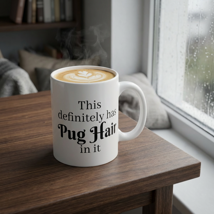 Hair of the Pug Mug