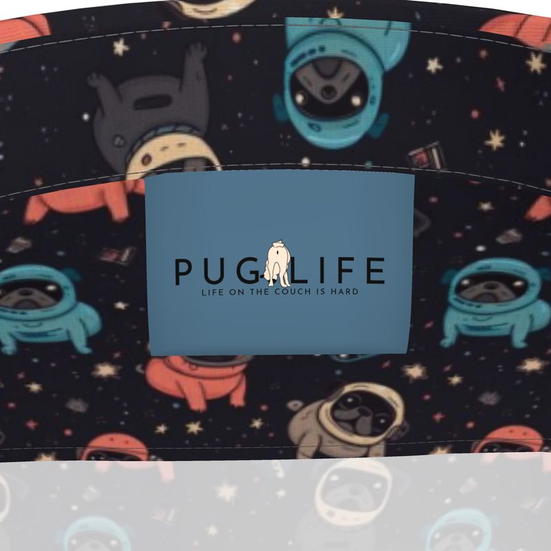 Space Pug Aloha Camp Shirt