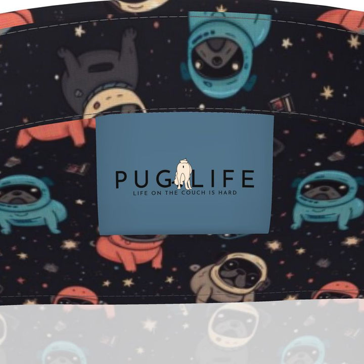 Space Pug Aloha Camp Shirt