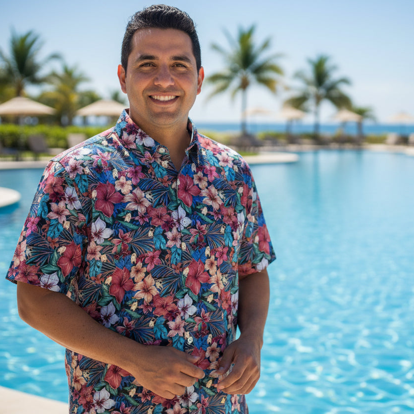 All the Pug Butts Aloha Shirt