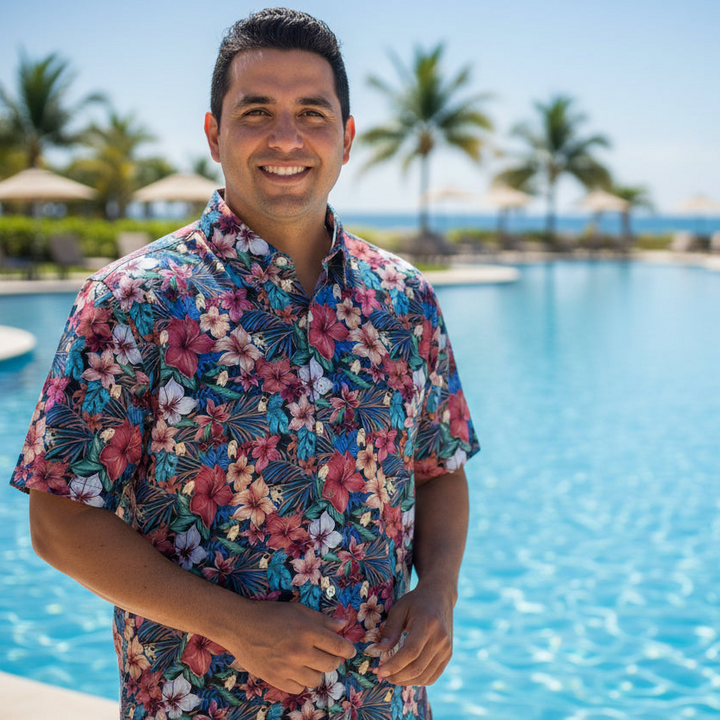 All the Pug Butts Aloha Shirt