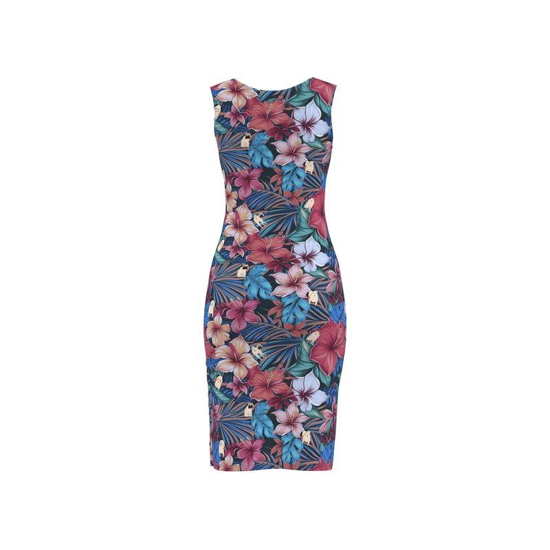 Pug Butts Body Con Dress
