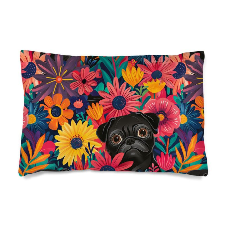 Summer Puggin'  Silk Pillowcase