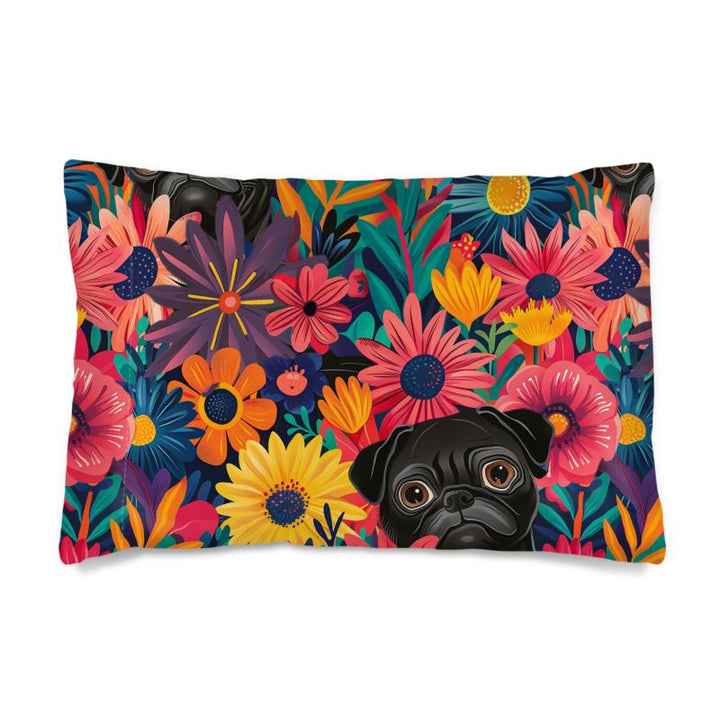 Summer Puggin'  Silk Pillowcase