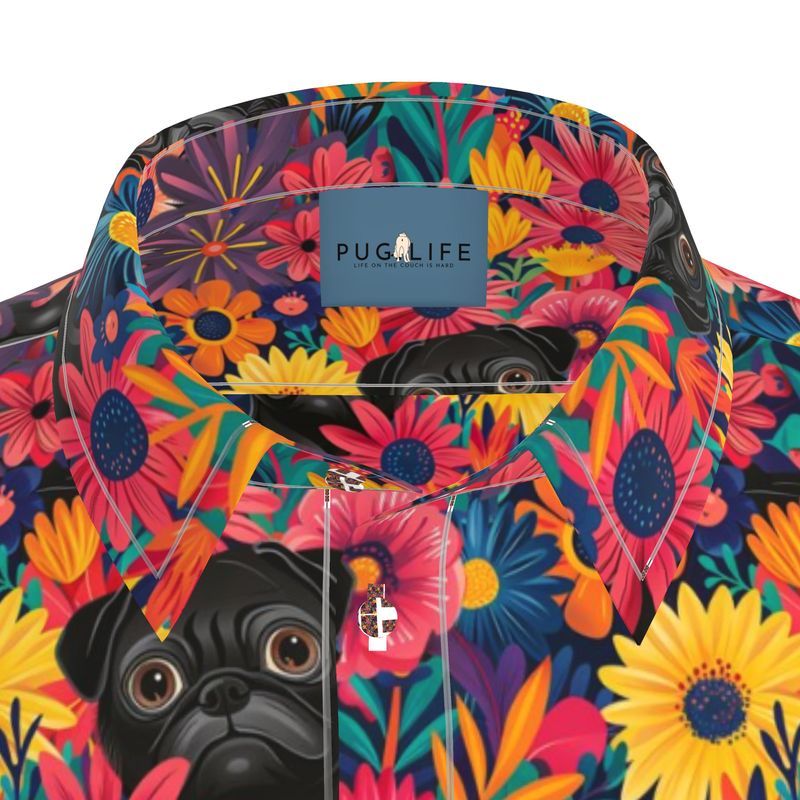 Summer Puggin' Aloha Shirt