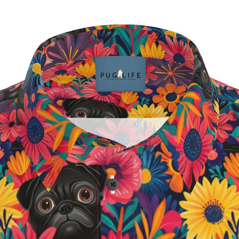 Summer Puggin' Aloha Shirt