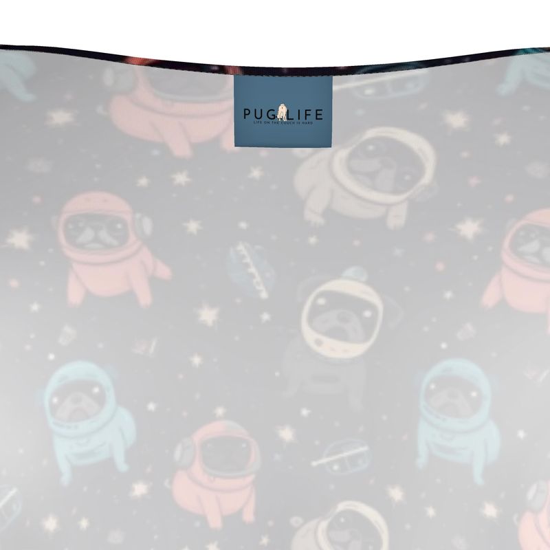 Space Pug Duster Cardigan Dress