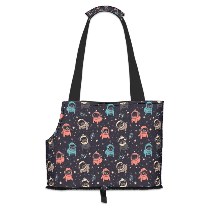 Space Pug Pet Tote