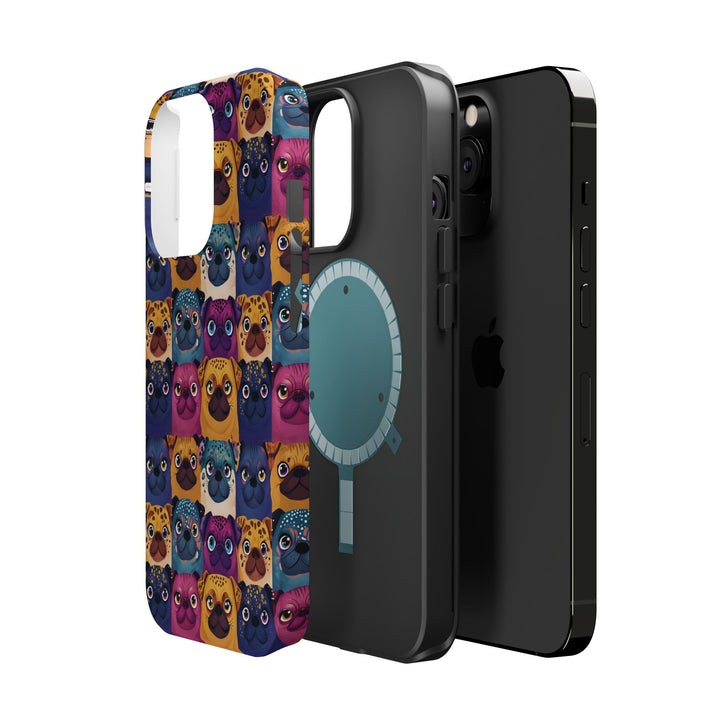 Wild Pugs Magnetic Tough Phone Cases, MagSafe Compatible