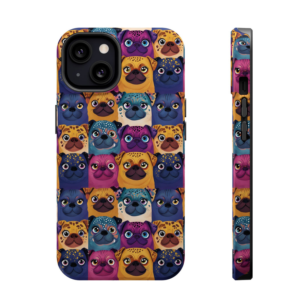 Wild Pugs Magnetic Tough Phone Cases, MagSafe Compatible