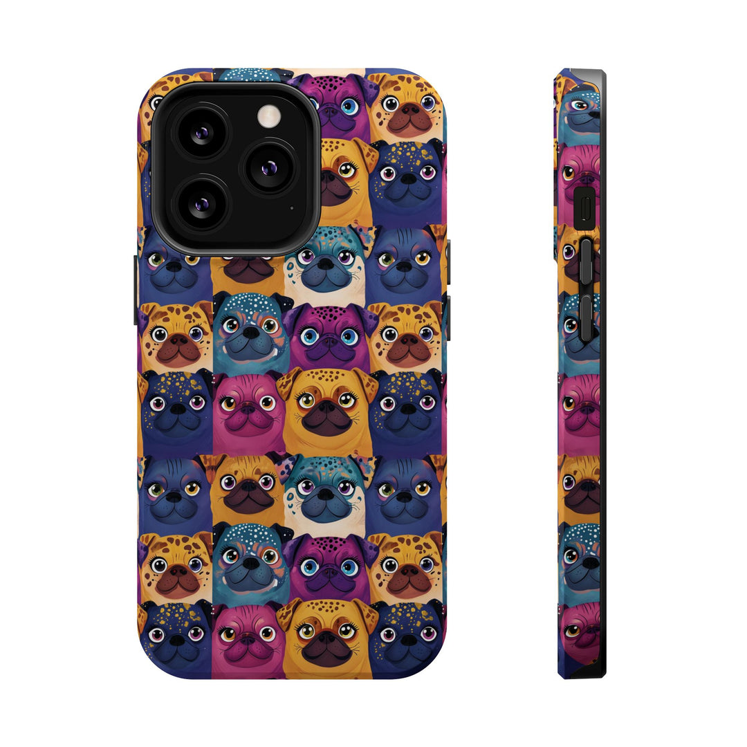 Wild Pugs Magnetic Tough Phone Cases, MagSafe Compatible