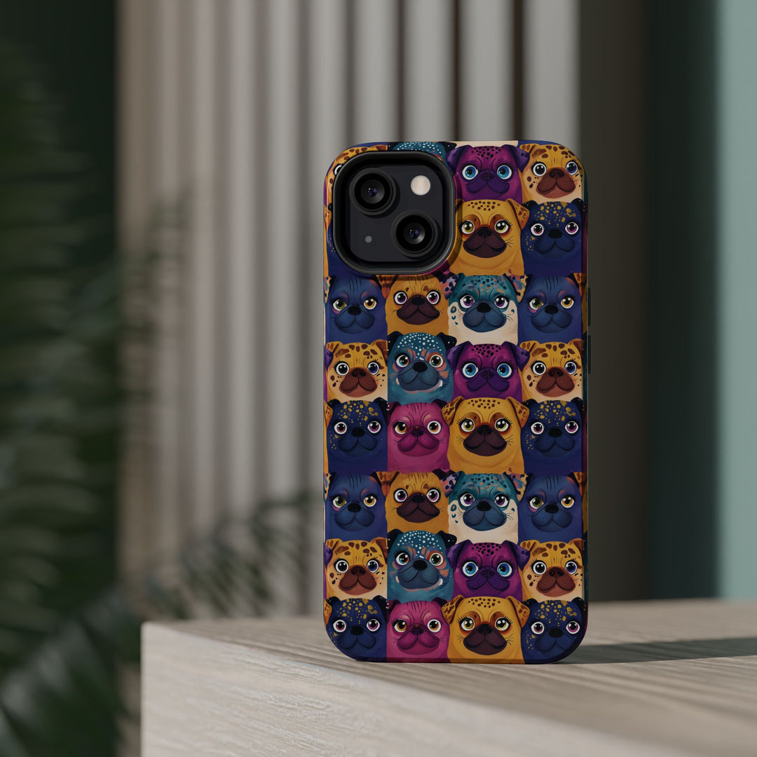 Wild Pugs Magnetic Tough Phone Cases, MagSafe Compatible