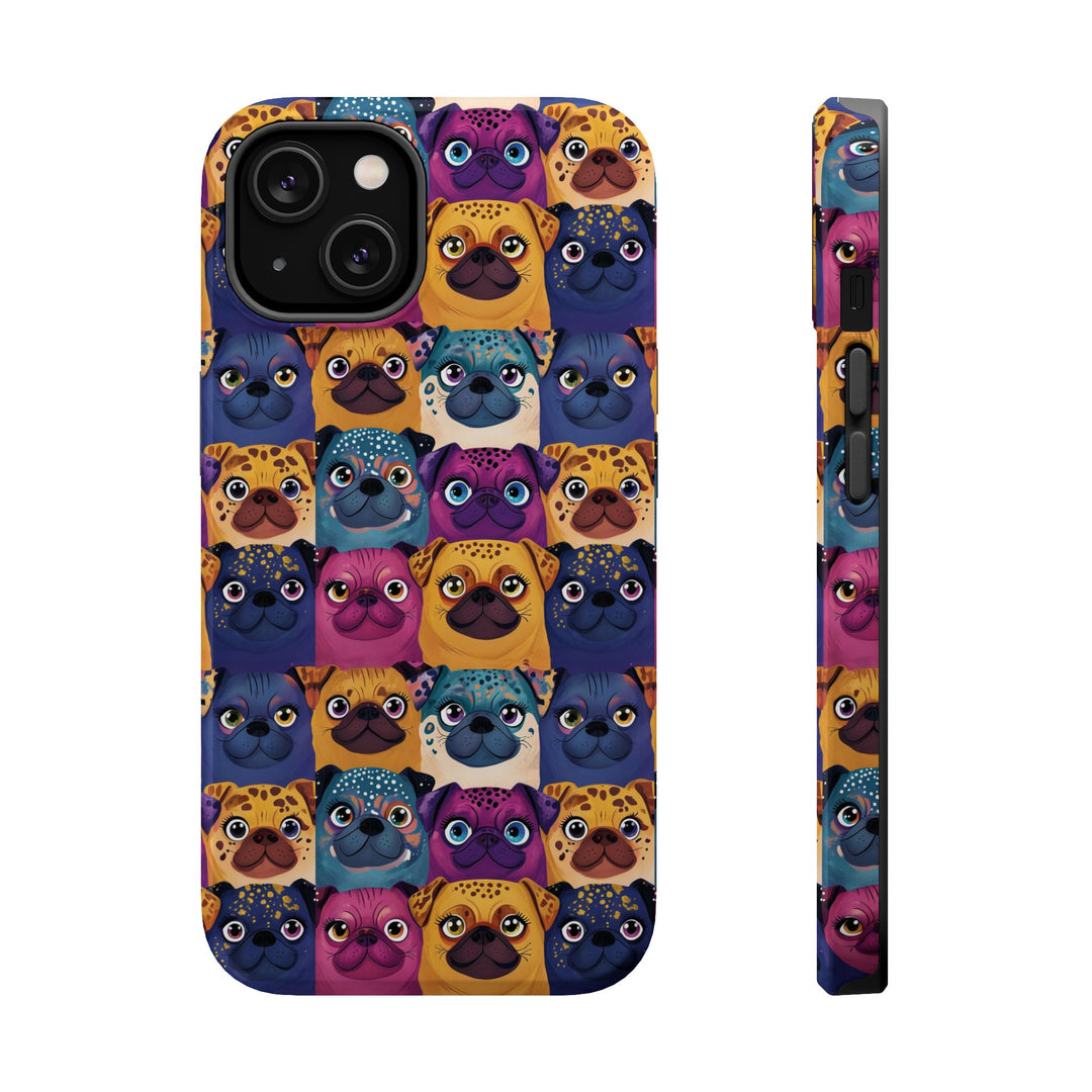 Wild Pugs Magnetic Tough Phone Cases, MagSafe Compatible