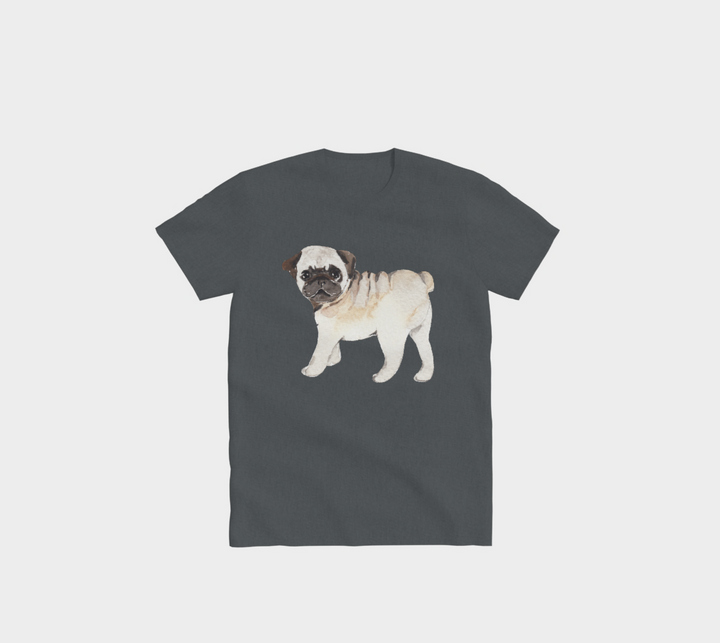 Puppy Pug Life Seamless Body T-Shirt